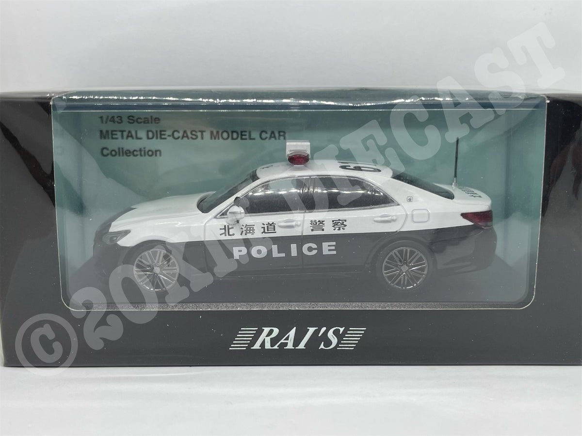 Rai's 1/43 Toyota Crown Athlete (GRS214) Hokkaido Police Car