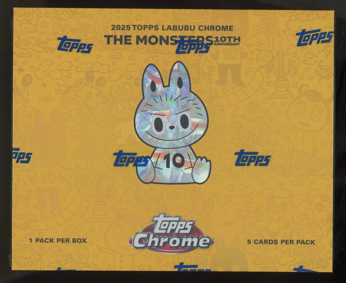 2025 Topps Chrome LABUBU 10th Anniversary Hobby Box – Northwest