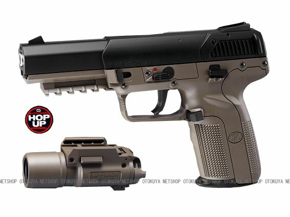 楽天市場】ガスブローバック FN ファイブセブン フラットダークアース