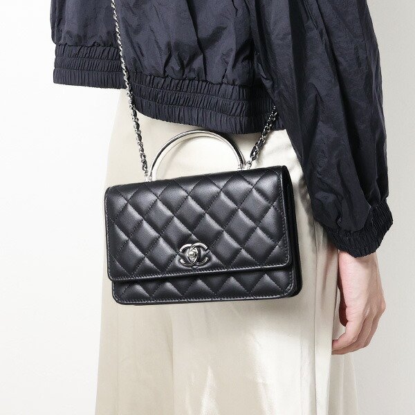 楽天市場】CHANEL シャネル CHAIN WALLET BAG チェーンウォレット