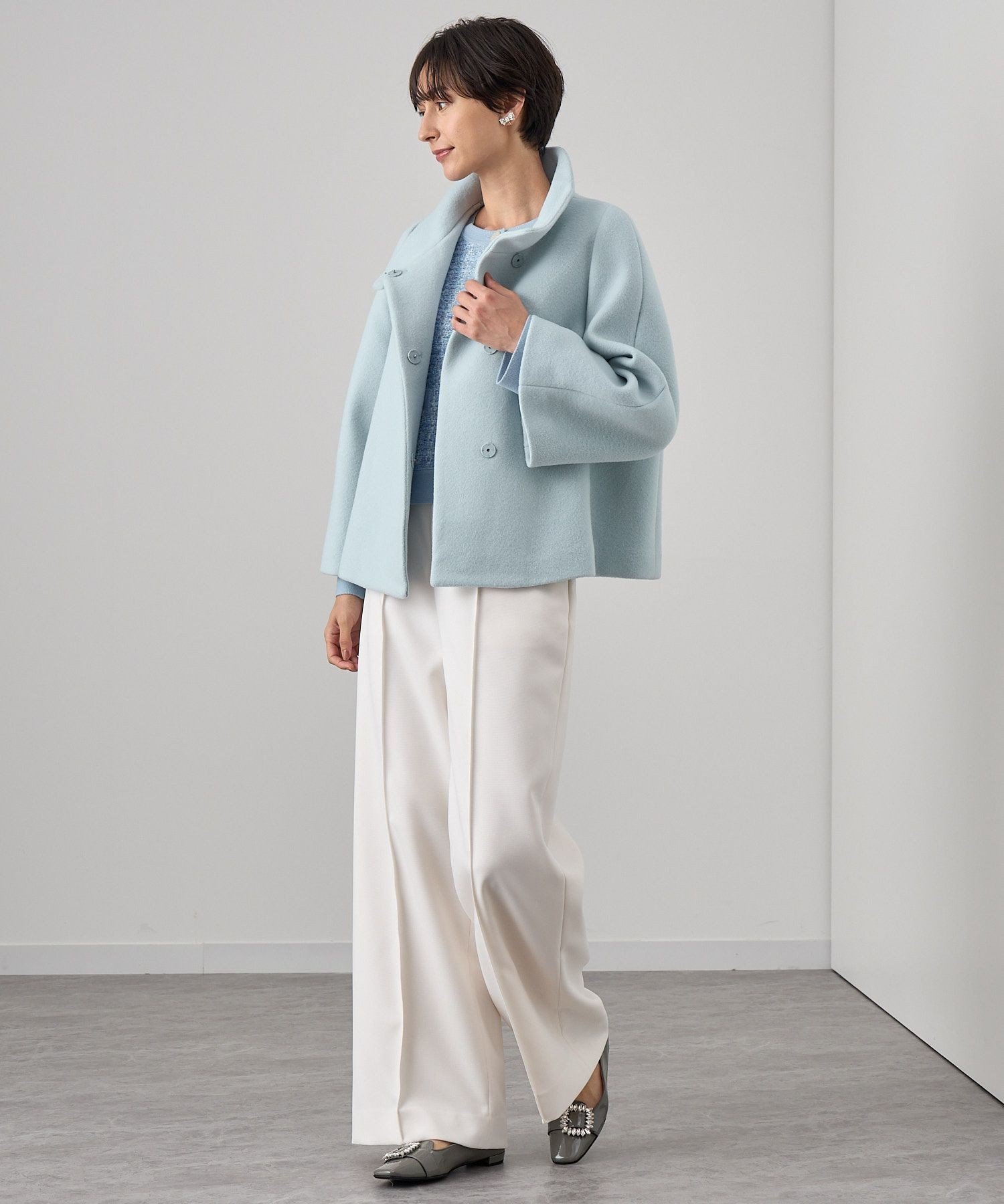 ANAYI｜ウールビーバーショートコート | Rakuten Fashion(楽天