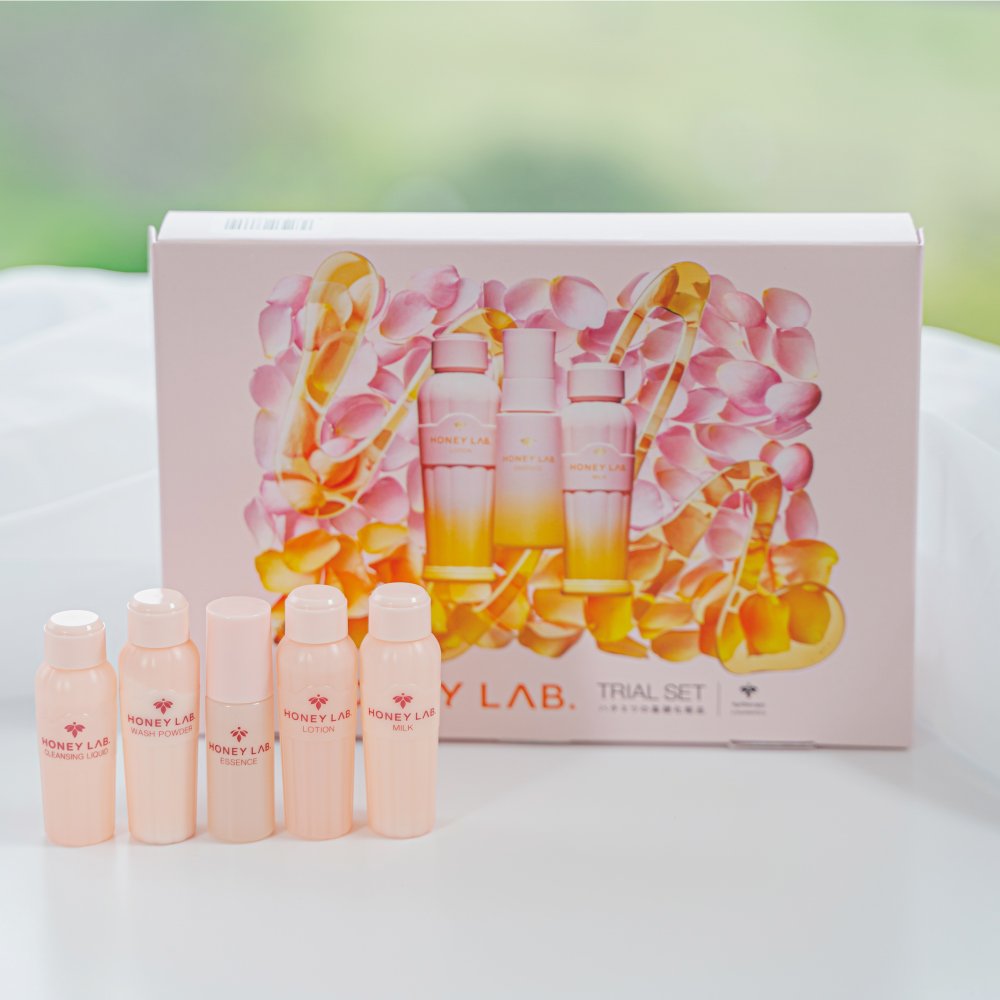 ハニーラボスキンケアトライアルセット｜化粧品の通販 山田養蜂場【公式】
