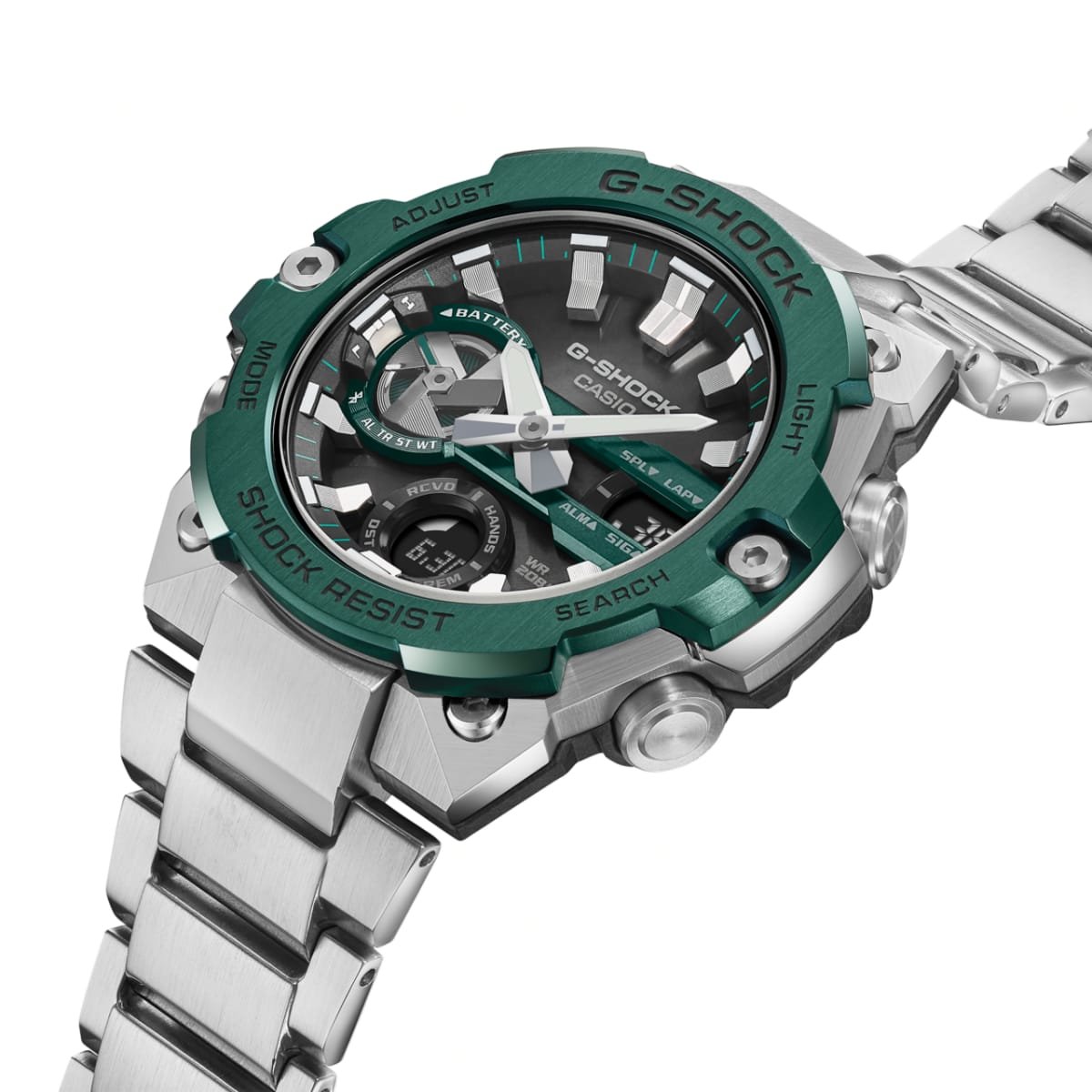 GSTB400CD1A3 | Green G-Steel Watch - G-SHOCK | CASIO