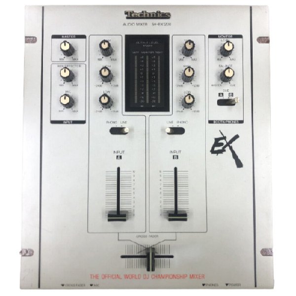 中古品】Technics/DJミキサー/SH-EX1200 (シルバー) -DJ機材アナログ