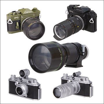 日本立体カメラ名鑑 Canonミニチュアコレクション｜商品情報｜タカラ