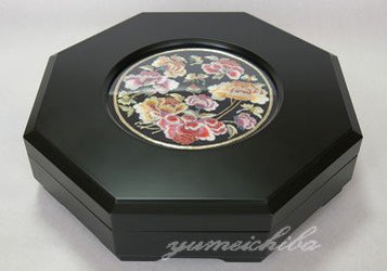 韓国八角木製九節板（クジョルパン） 食器・螺鈿・漆器 夢市場本店