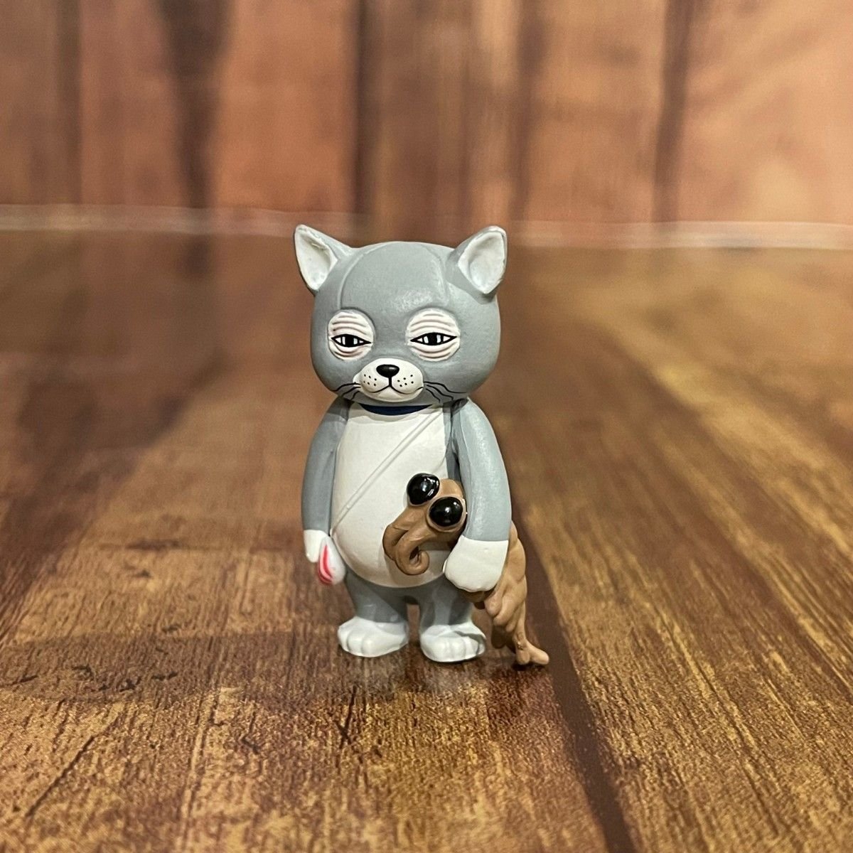 ヒグチユウコ ボリス雑貨店 フィギュアマスコット ニャンコとアノマロ
