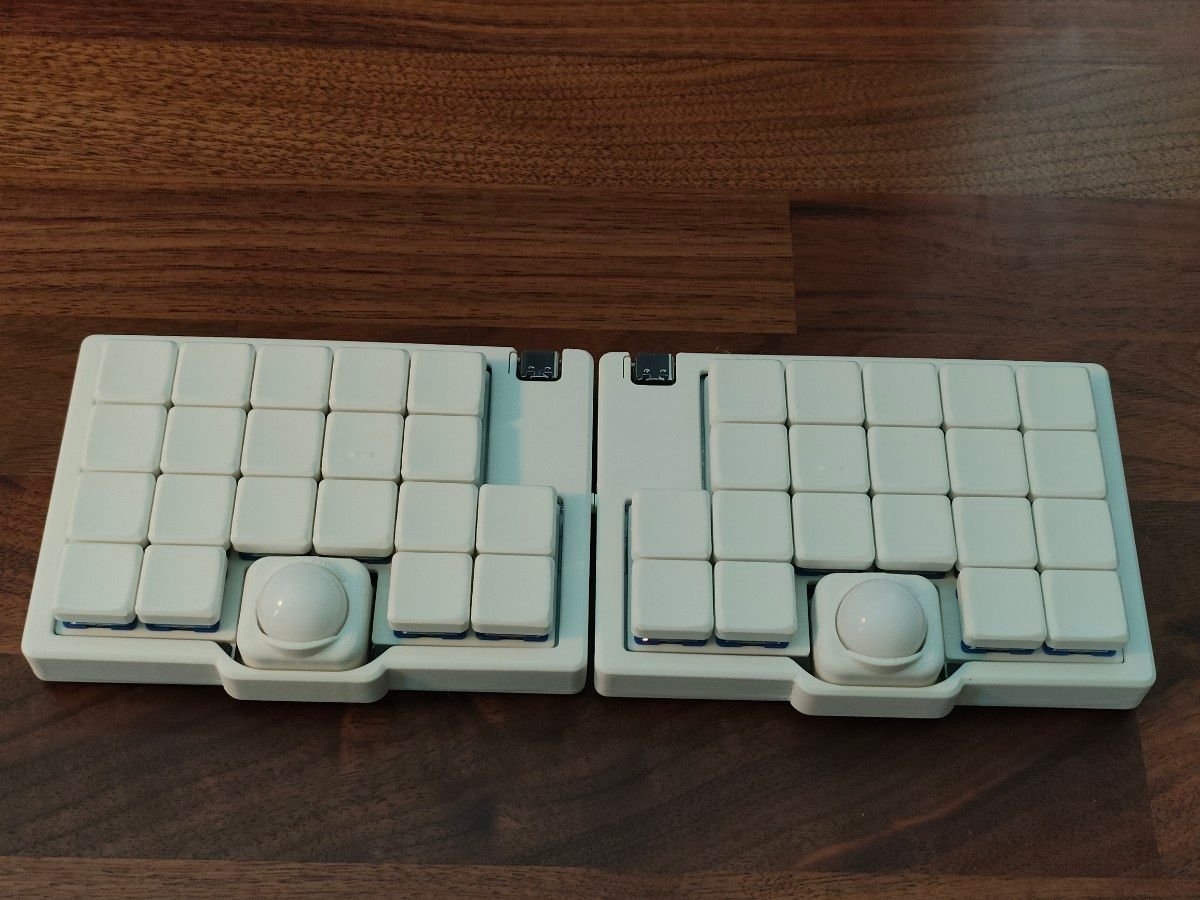 Pyuron ZMK 無線ダブルトラックボールキーボード｜Yahoo!フリマ（旧