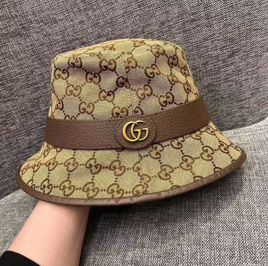 GUCCI 】グッチ ダブルG GG キャンバス バケットハット (GUCCI/ハット