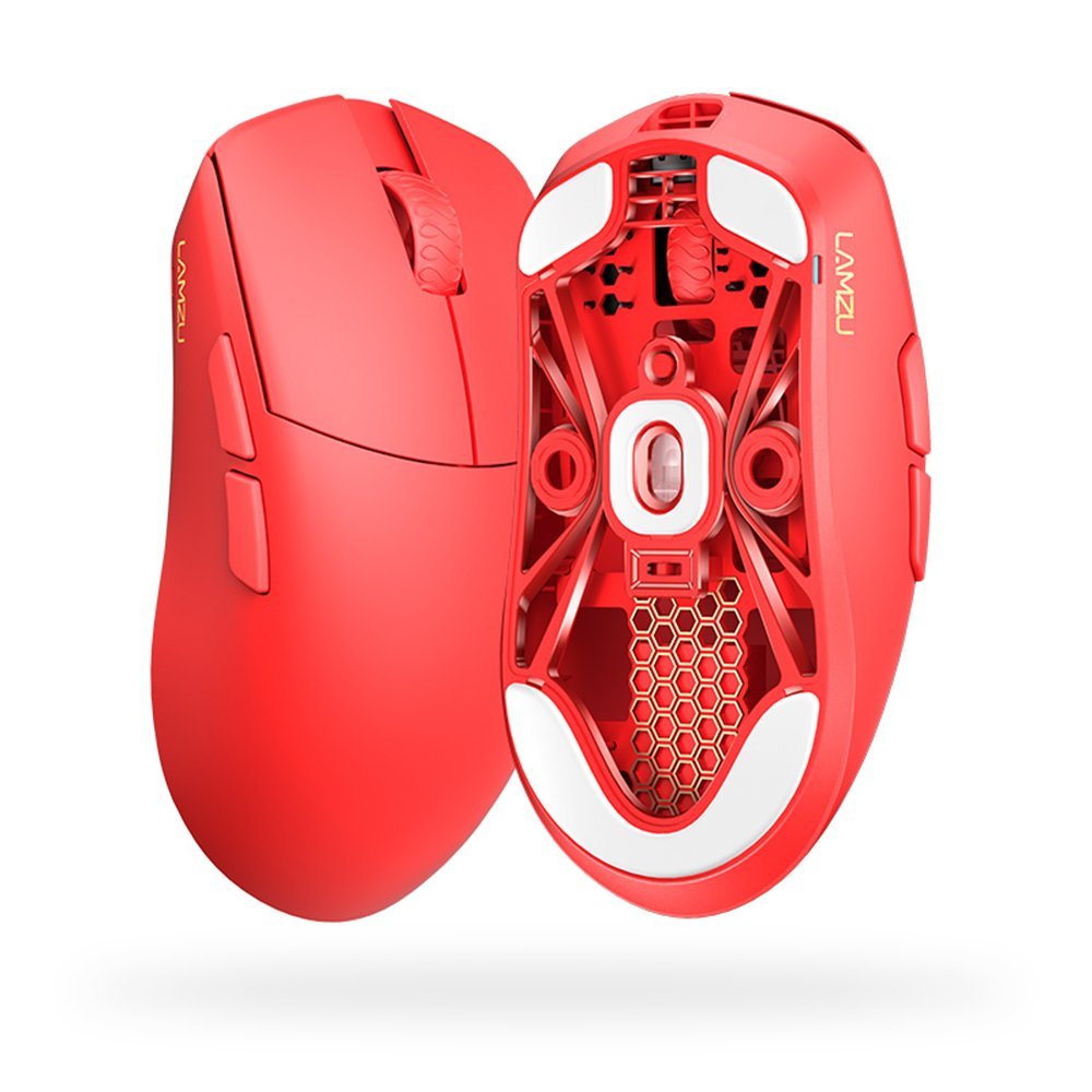 Lamzu Maya, Red | Computer Mice — Top Deals at 4games.pro