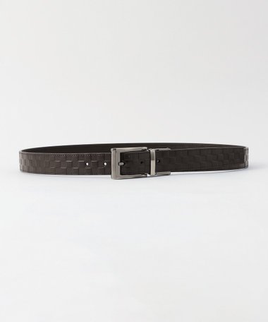 市松柄】リバーシブルベルト（07-63YI01-204）｜コムサメン（COMME CA