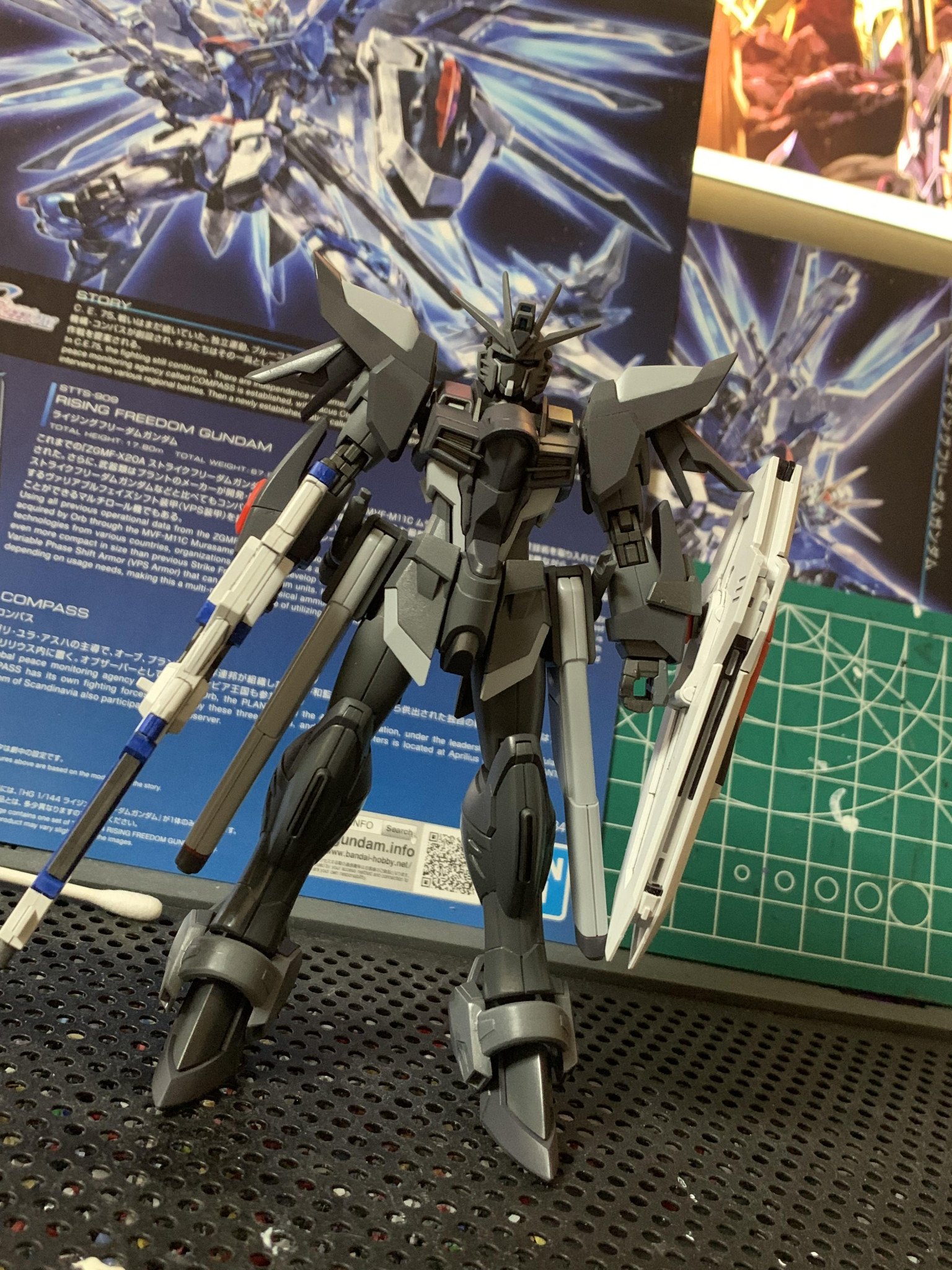 ライジングフリーダムディアクティブモード｜@curosboさんのガンプラ