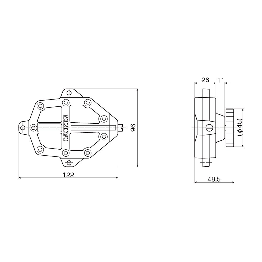 HCS120PAK｜油圧制御装置｜スライデックス「HCS-120型」用部品