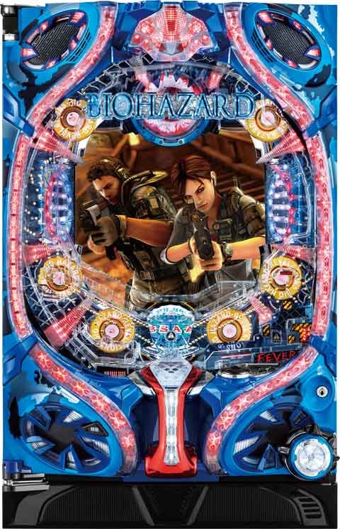 CRFバイオハザード リベレーションズ パチンコ スペック 予告 初打ち