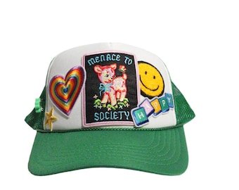 Menace II Society Hat (black) - Etsy