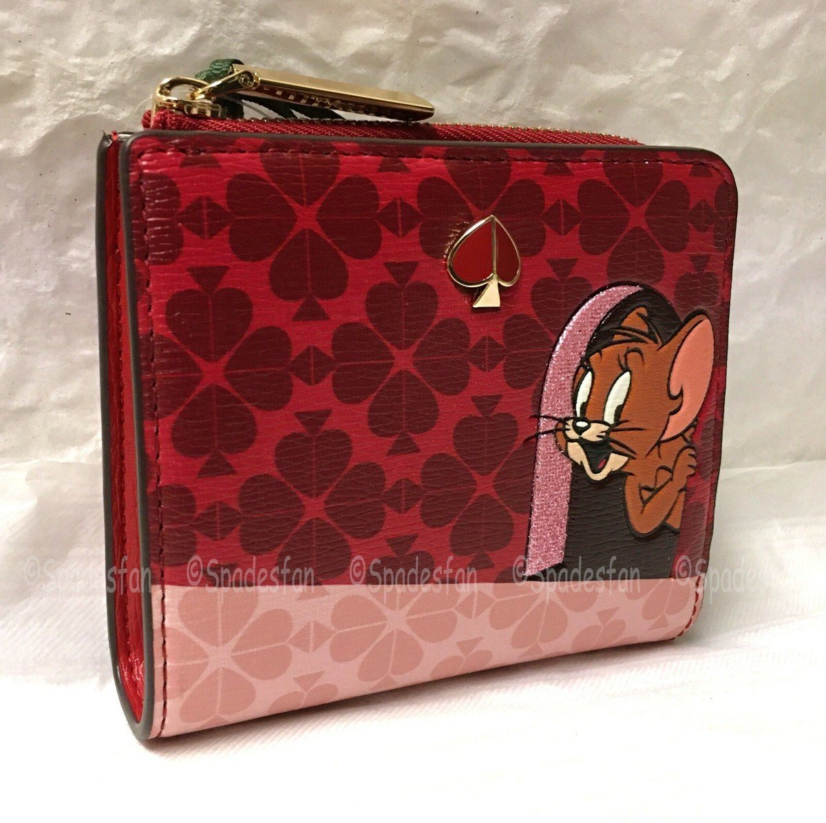 Kate Spade New York X Tom & Jerry Small Bifold Wallet Ltd.Ed