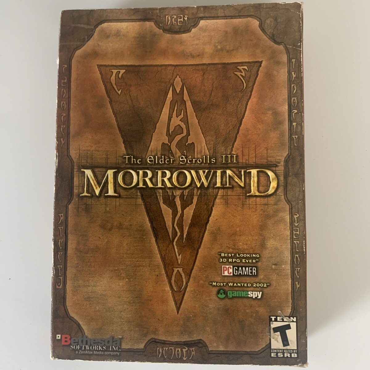 MORROWIND ELDER SCROLLS III MEGA RARE PC BIG BOX WIN 98 | eBay