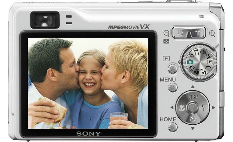 Sony Cyber-shot DSC-W80 (White) 7.2-megapixel digital camera