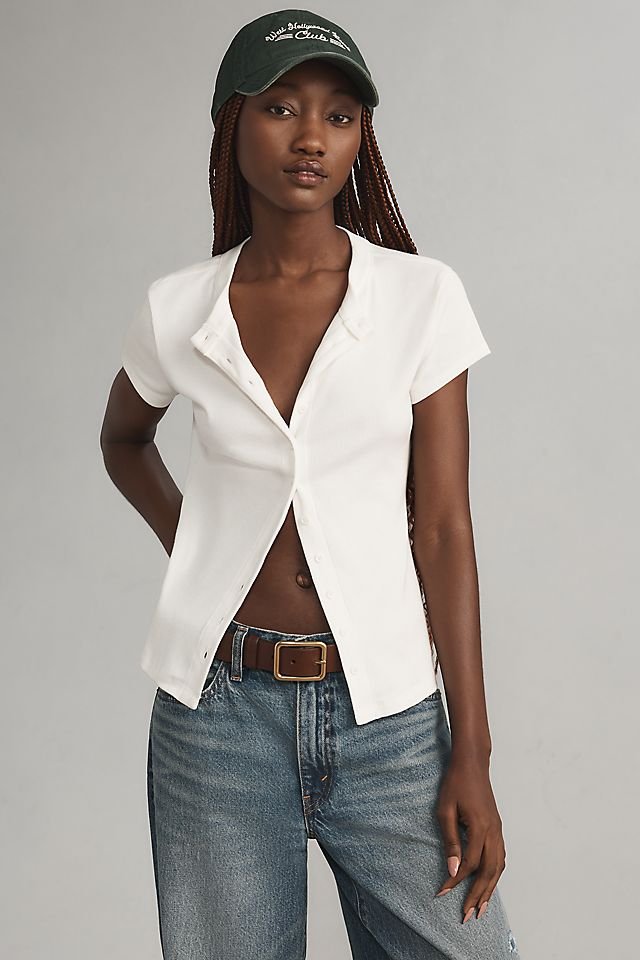 Reformation Raelynn Knit Top | Anthropologie