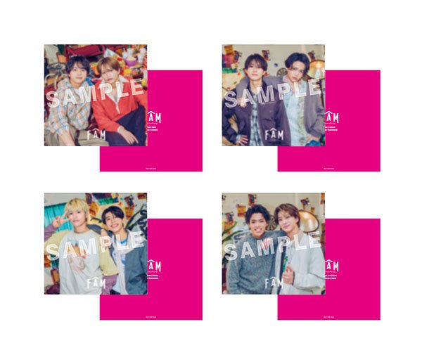 timelesz FAM 4形態セット特典付き timelesz FAM 4形態 特典付