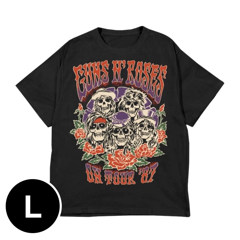 On Tour'87 S/S Tee Black（L） : Guns N' Roses | HMV&BOOKS online