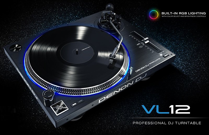 NAMM 2016】 音と光で空間を演出！光るDJターンテーブル DENON DJ VL12
