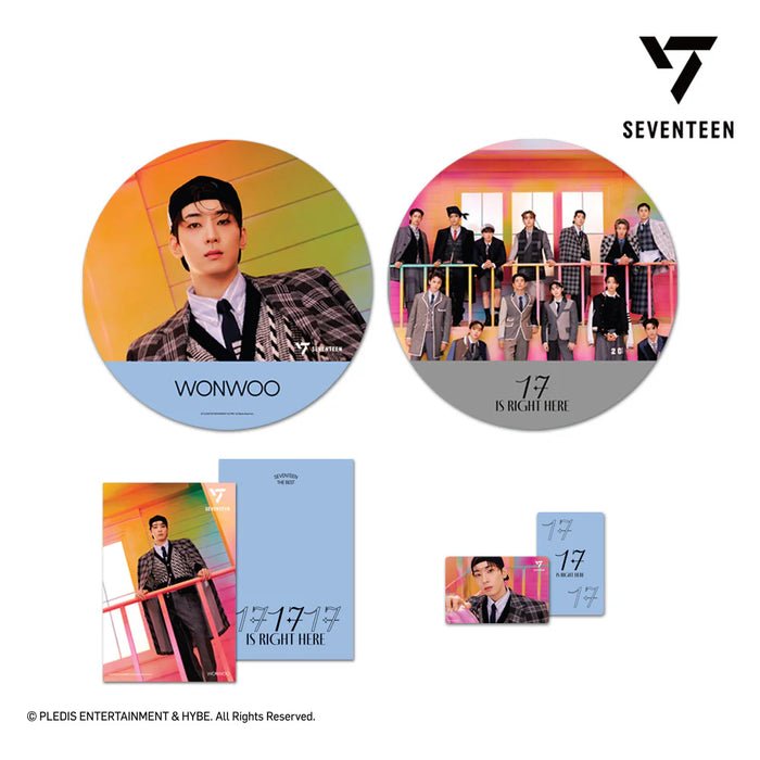 SEVENTEEN - 17 Right Here: Mini Poster & Image Picket Package — K