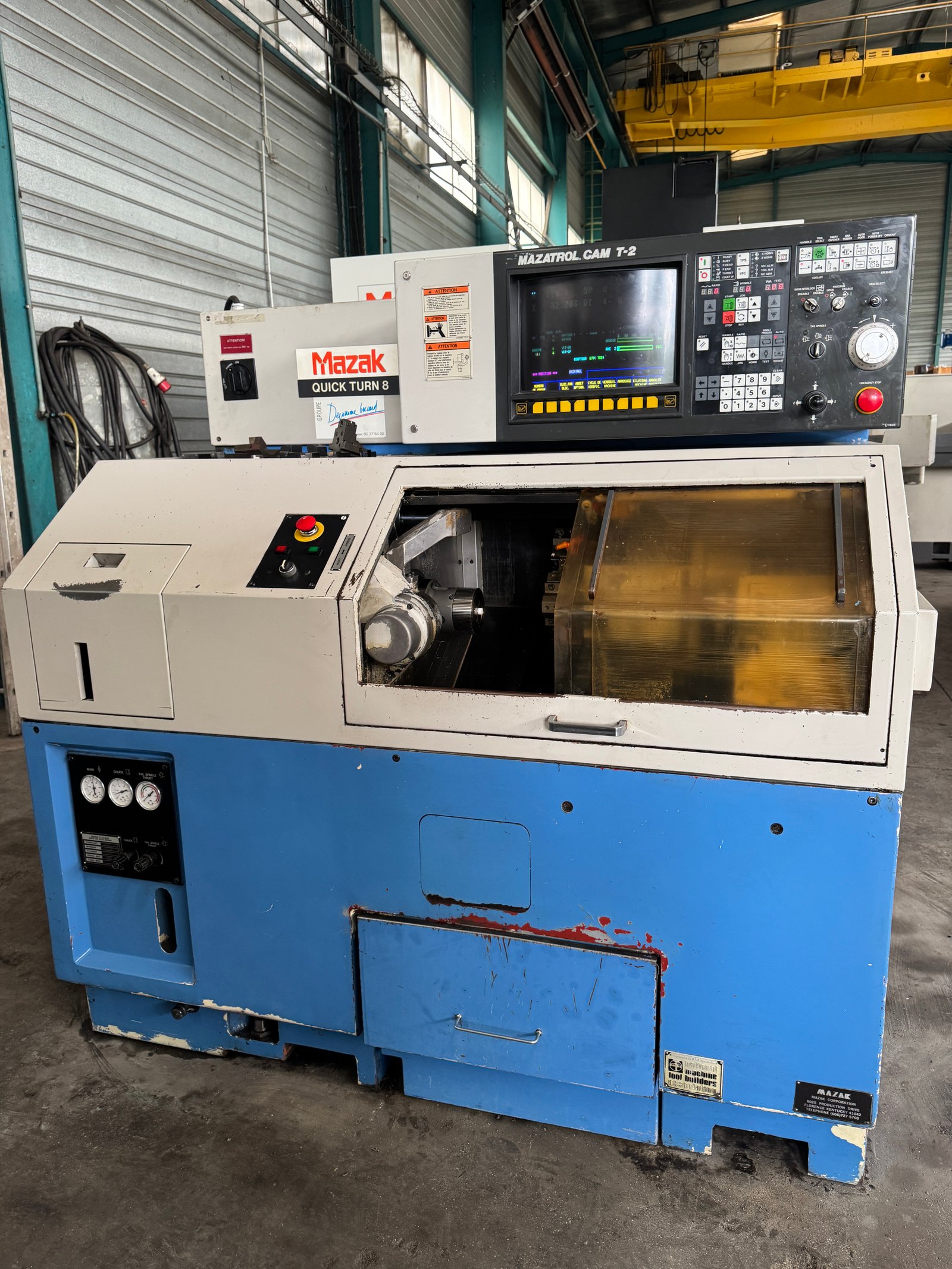 Machine's specifications - Mazak QT8 Used machines - Exapro