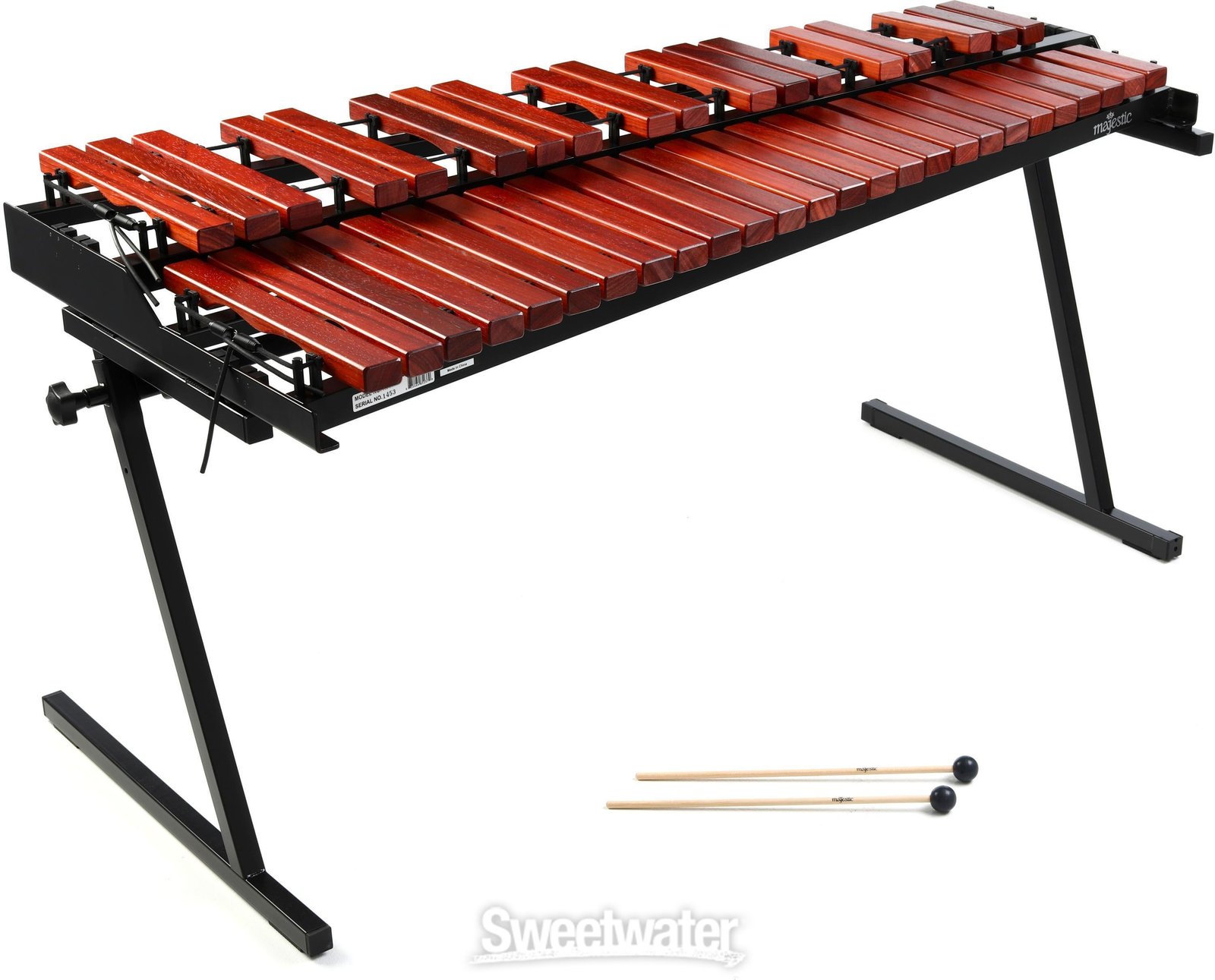 Majestic X5535D 3.5-octave Padauk Practice Xylophone | Sweetwater