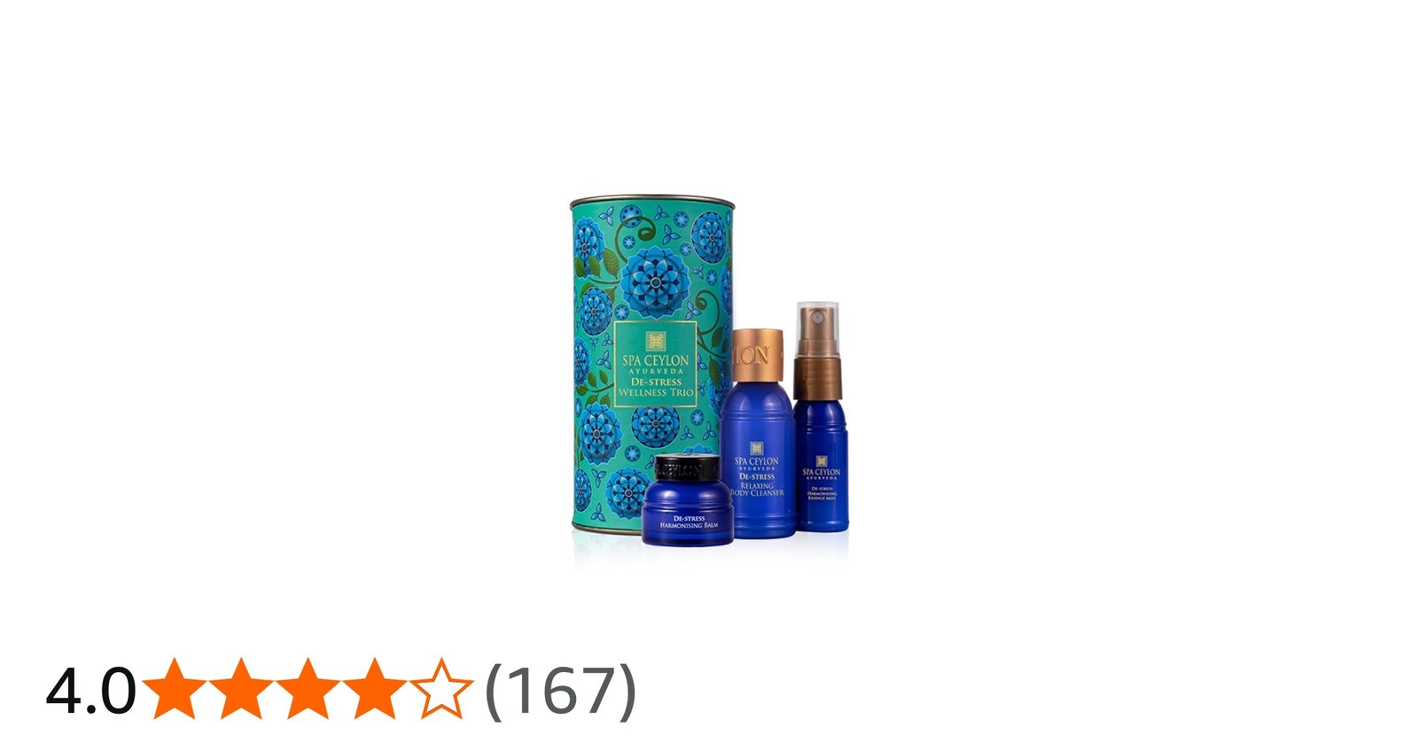 SPA CEYLON De-Stress Wellness Trio Set | Holistic Spa Essentials