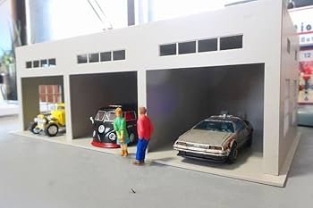 Amazon.co.jp: ジオラマガレージ 世田谷ベース風 1 64～1 43 ミニカー