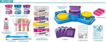 Amazon.com: Cra-Z-Slimy Bakery Crackle Bash, Clay Cracking, Slime
