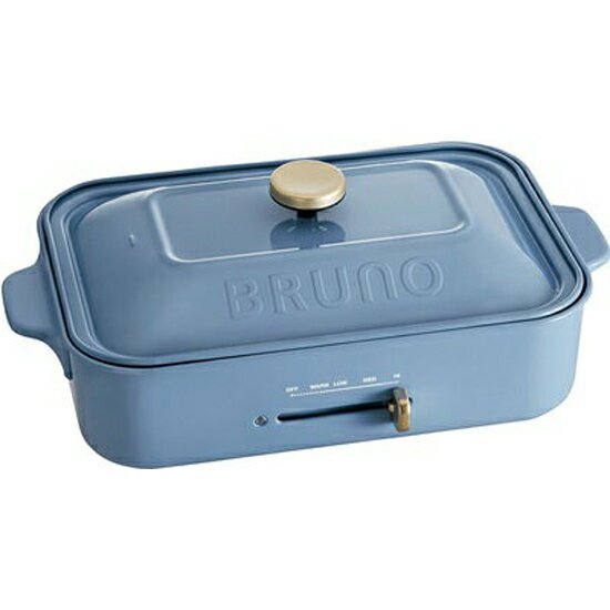 楽天市場】BRUNO BRUNO コンパクトホットプレート アッシュブルー