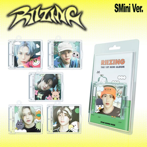 RIIZE The 1st Mini Album 『RIIZING』全形態パックショットを公開