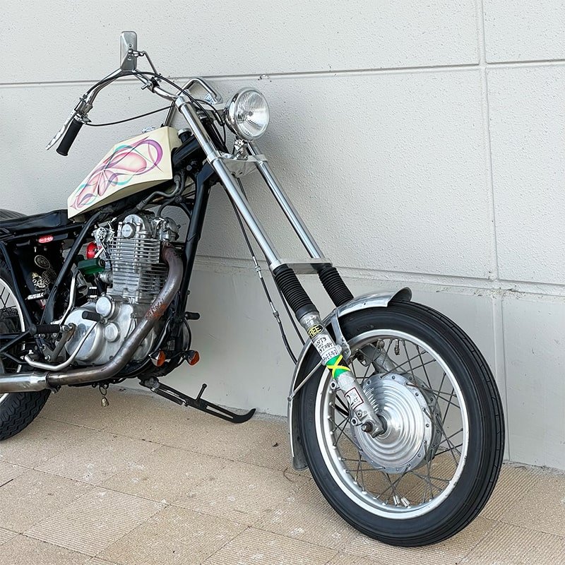 SR400/500用 フロントフォーク 17.5cm ジョイント ペア / 2％er