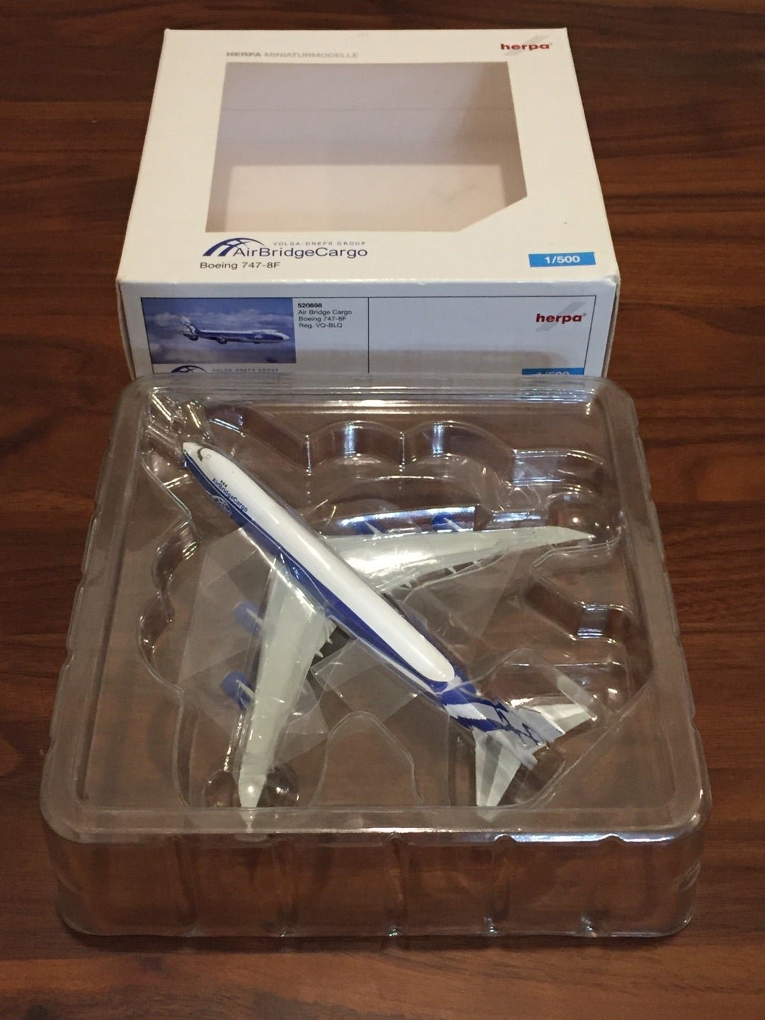herpa wings 1/500 Air Bridge Cargo Boeing747-8F | 飛行機の趣味とか