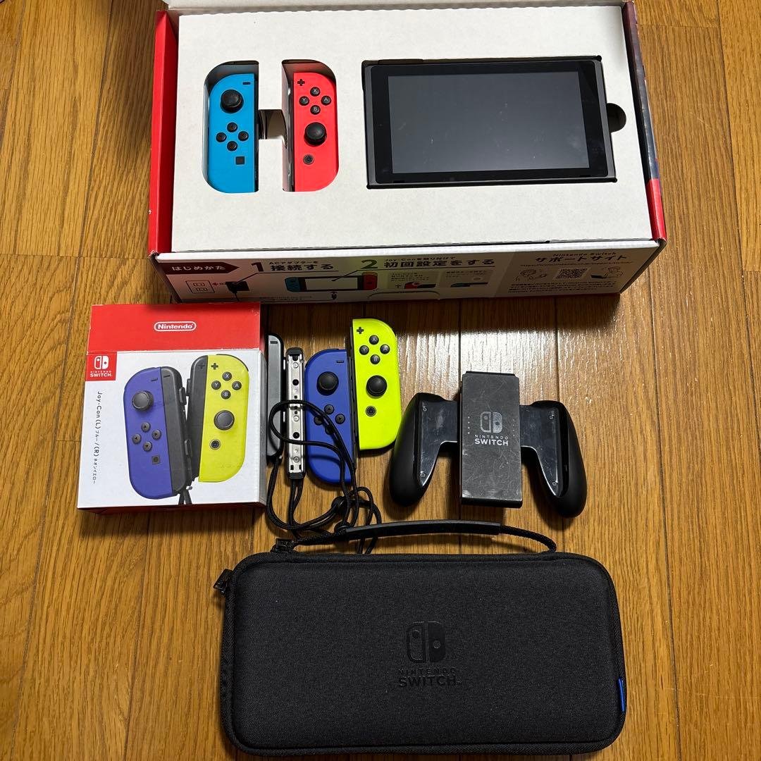 Switch 本体　別Joy-Con付き　ケース付き Amazon.co.jp: ZOYUBS Switch ニンテンドースイッチ Joy-Con カラー