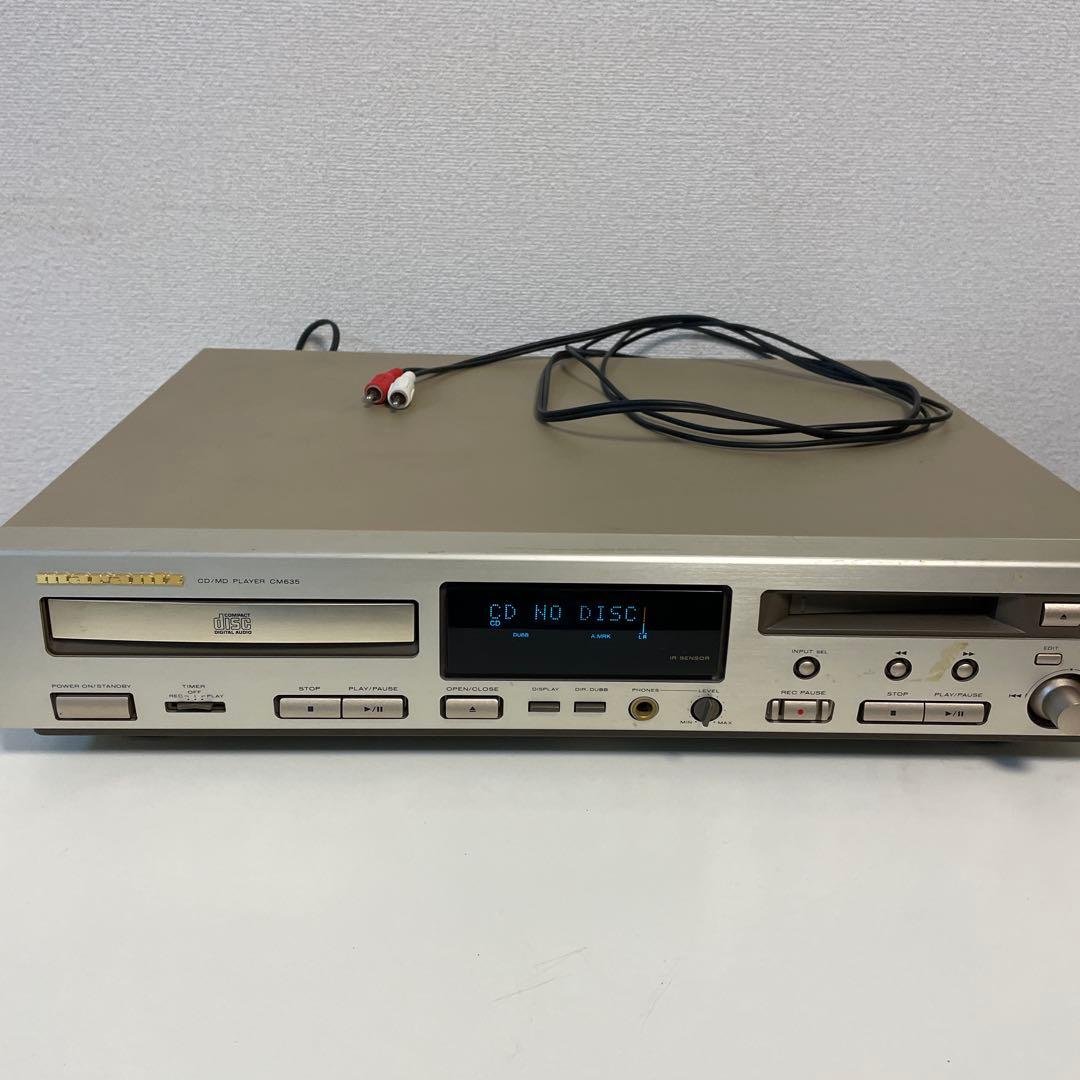 Marantz CM635F CDMDプレーヤー 部品取りマランツ　ジャンク品 Marantz CM635F CDMDプレーヤー 部品取りマランツ ジャンク品 Marantz