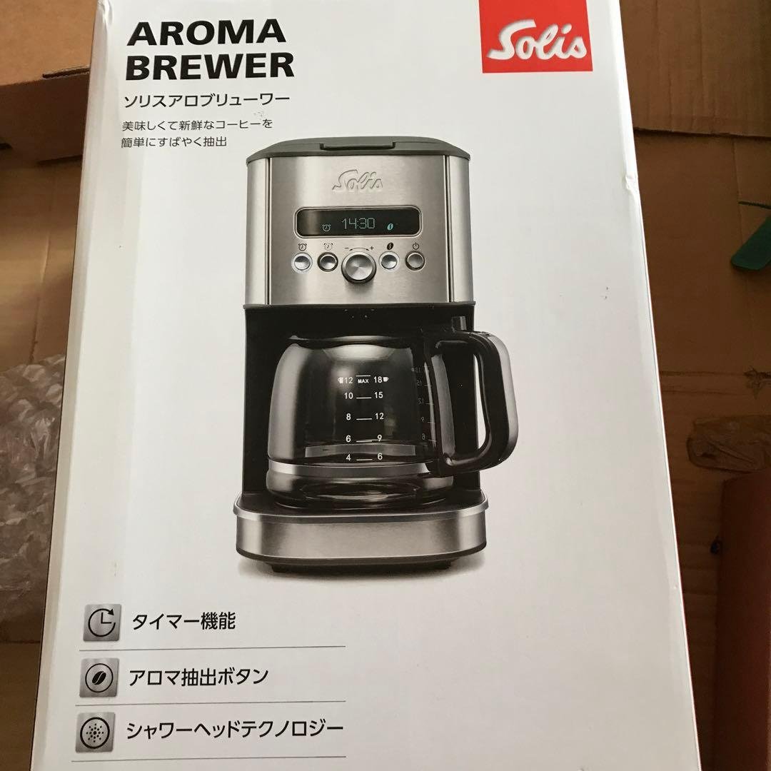 新品未使用! ソリスアロマブリューワー ソリスアロマブリューワー コーヒーメーカー | ソリスジャパン株式会社