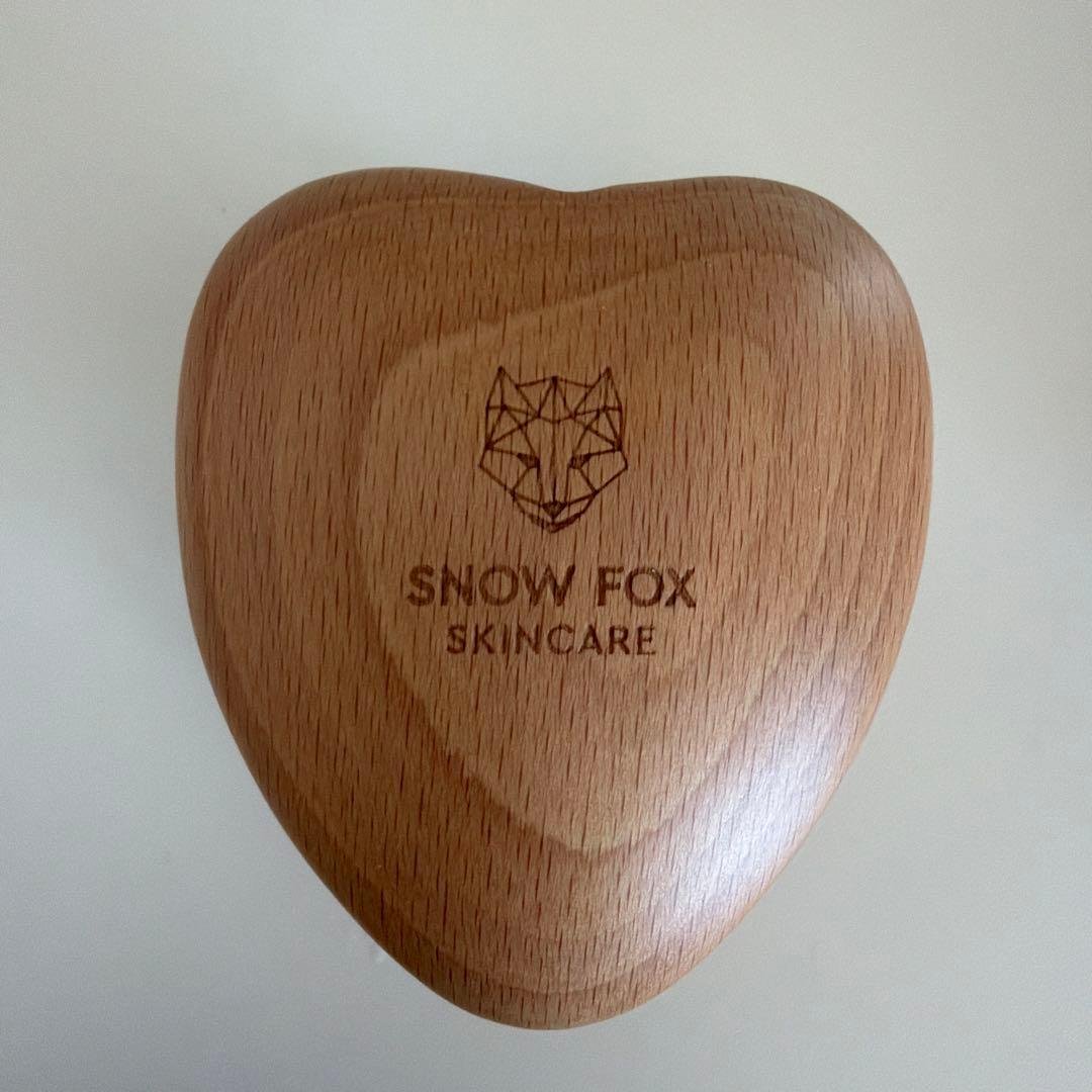 0*読様  FOX カッサ ウッド ハート ヘアブラシ スノーフォックス 240607_snowfox_og.jpeg