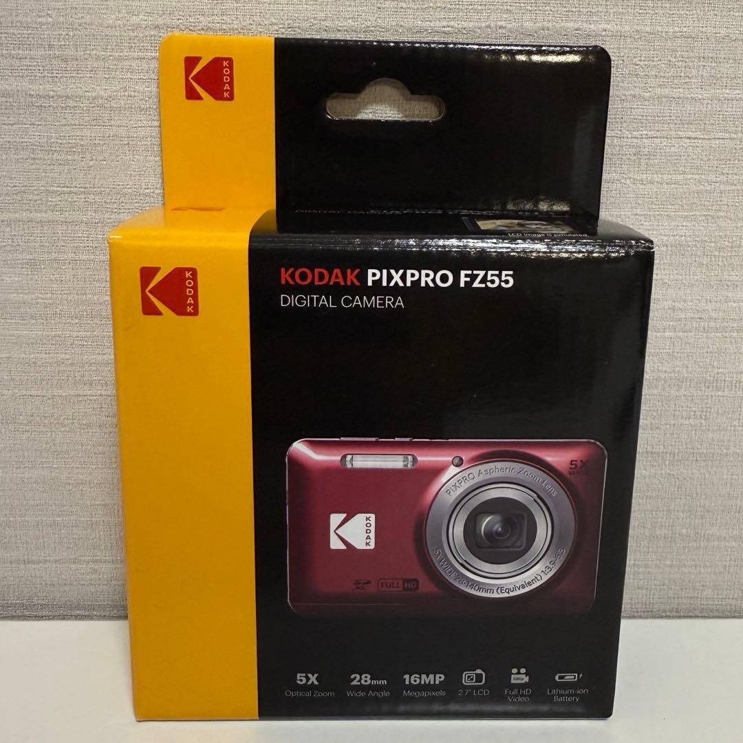 KODAK (コダック) PIXPRO FZ55 デジタルカメラ 楽天市場】デジタルカメラ ☆3色あり！☆ KODAK(コダック) FZ55-BK/RD