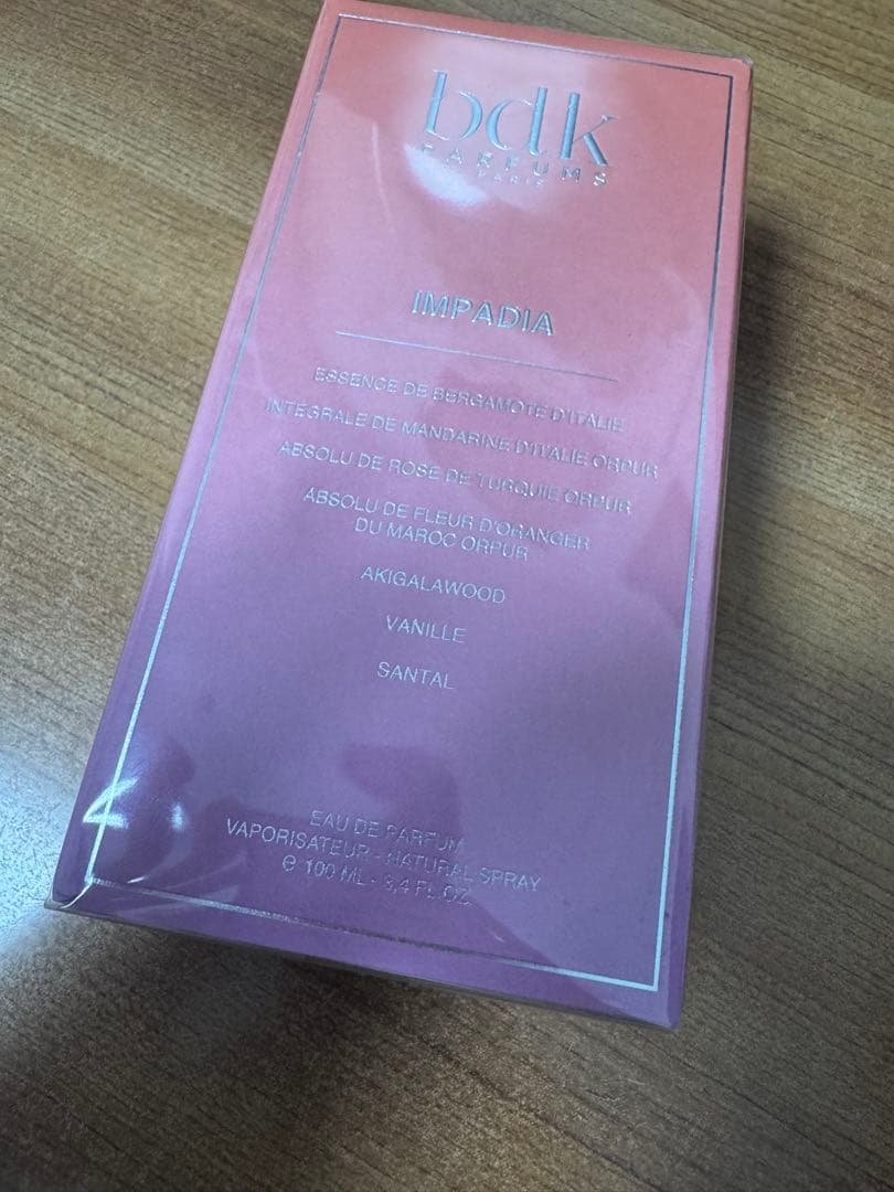 香水(ユニセックス) bdk parfums Impadia 100mL bdk parfums IMPADIA 香水(ユニセックス) - メルカリ