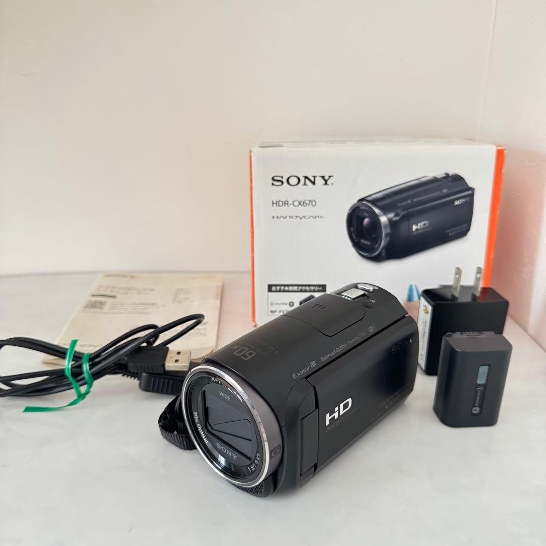 SONY ハンディカム HDR-CX675 Sony HDR-CX675 32 GB Camcorder - Black for sale online | eBay