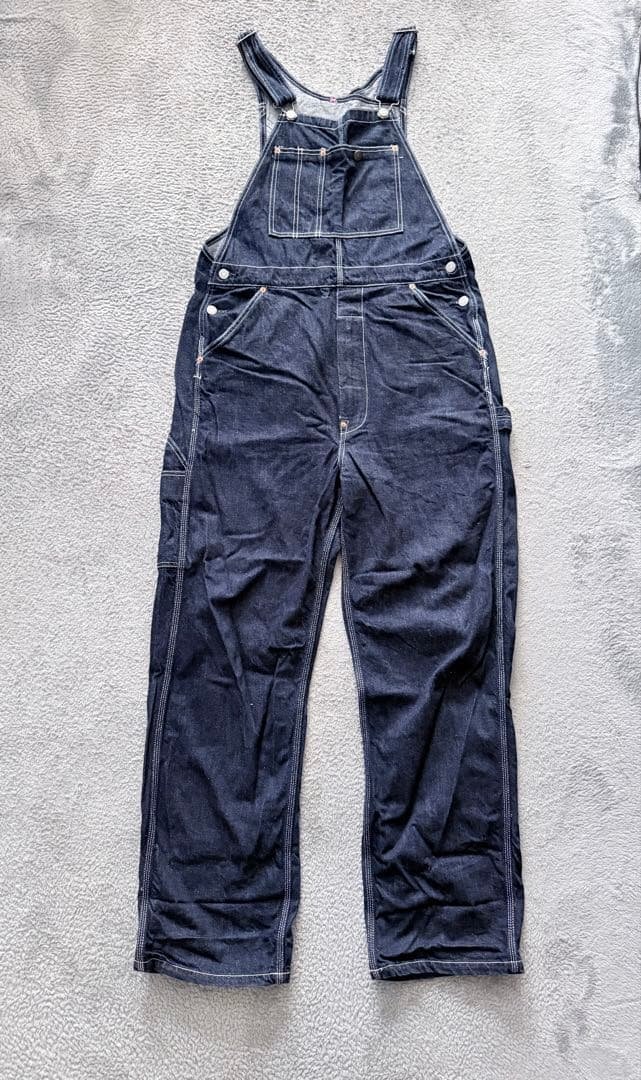 モモタロージーンズオーバーオール 桃太郎ジーンズ大阪店 LOT:01-5000 デッキオーバーオール🔥 何をする