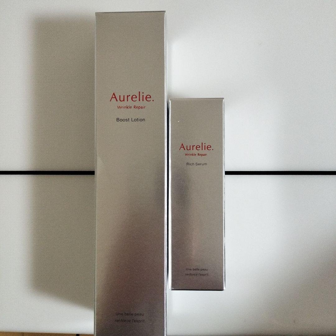 オレリー　リンクルリペアセラム&ブーストローションセット Amazon | Aurelie オレリー リンクルリペアブーストローション 150ml 3