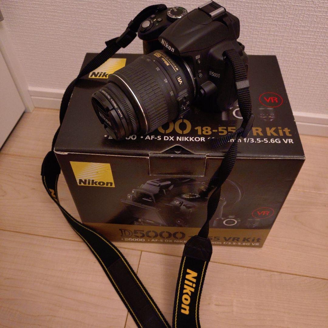 D5000 NIKON ニコン カメラ 箱付き ニコン（Nikon） Nikon D5000 レンズセット デジタル 一眼レフ カメラ