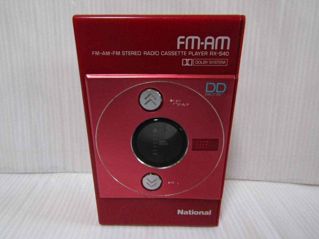 B0562 National ナショナルRX-S40ラジオカセットプレーヤー Yahoo!オークション -「national rx s40」の落札相場・落札価格