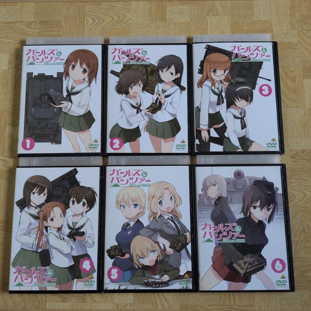 ガールズ&パンツァー OVA 劇場版【DVD】全8巻 全巻