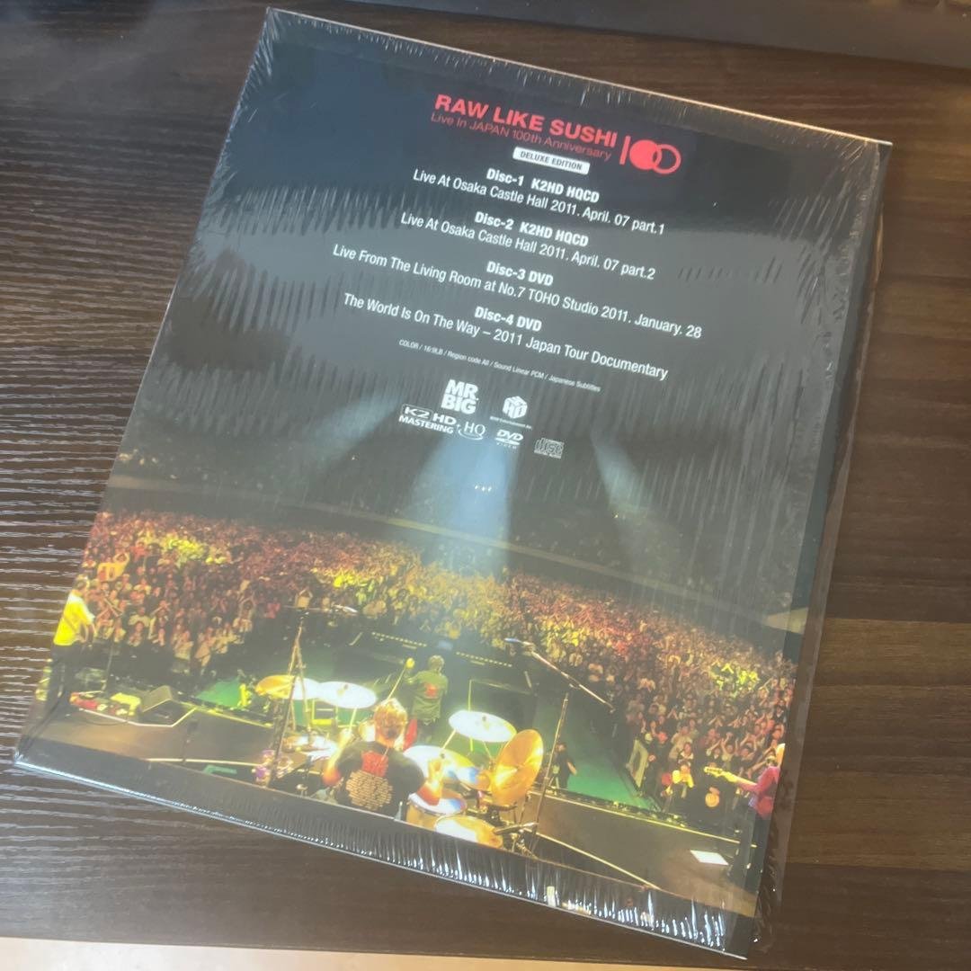 MR BIG RAW LIKE SUSHI 100 (完全生産限定） [DVD