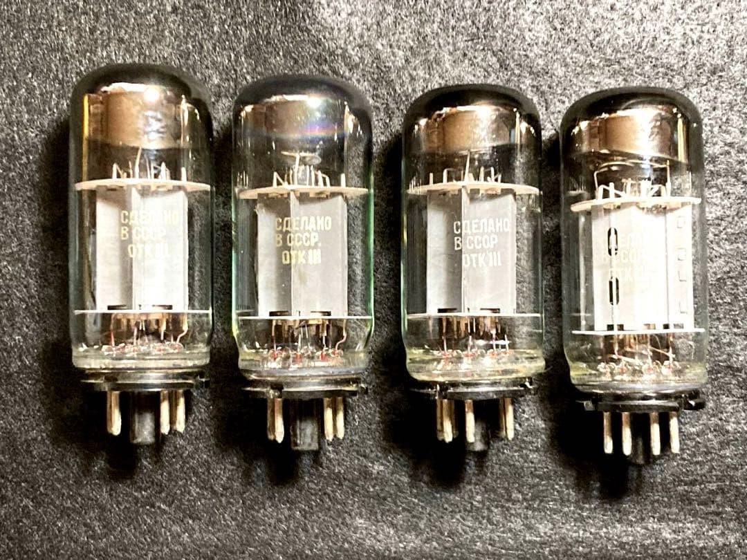 6 L 6 / 5881 ロシア製 新品未使用真空管 4 本セット Amazon | ロシア製真空管 6P3S (6L6 6L6GT 5881) REFLECTOR (2本セット